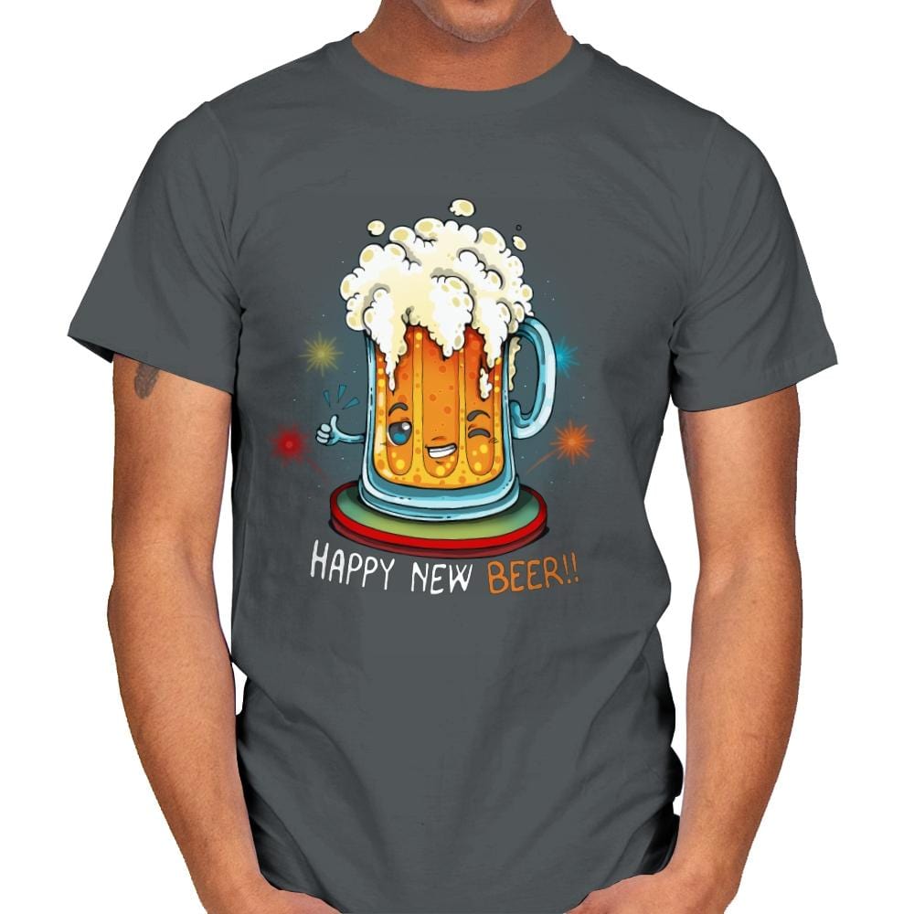Happy New Beer - Mens by RIPT Apparel