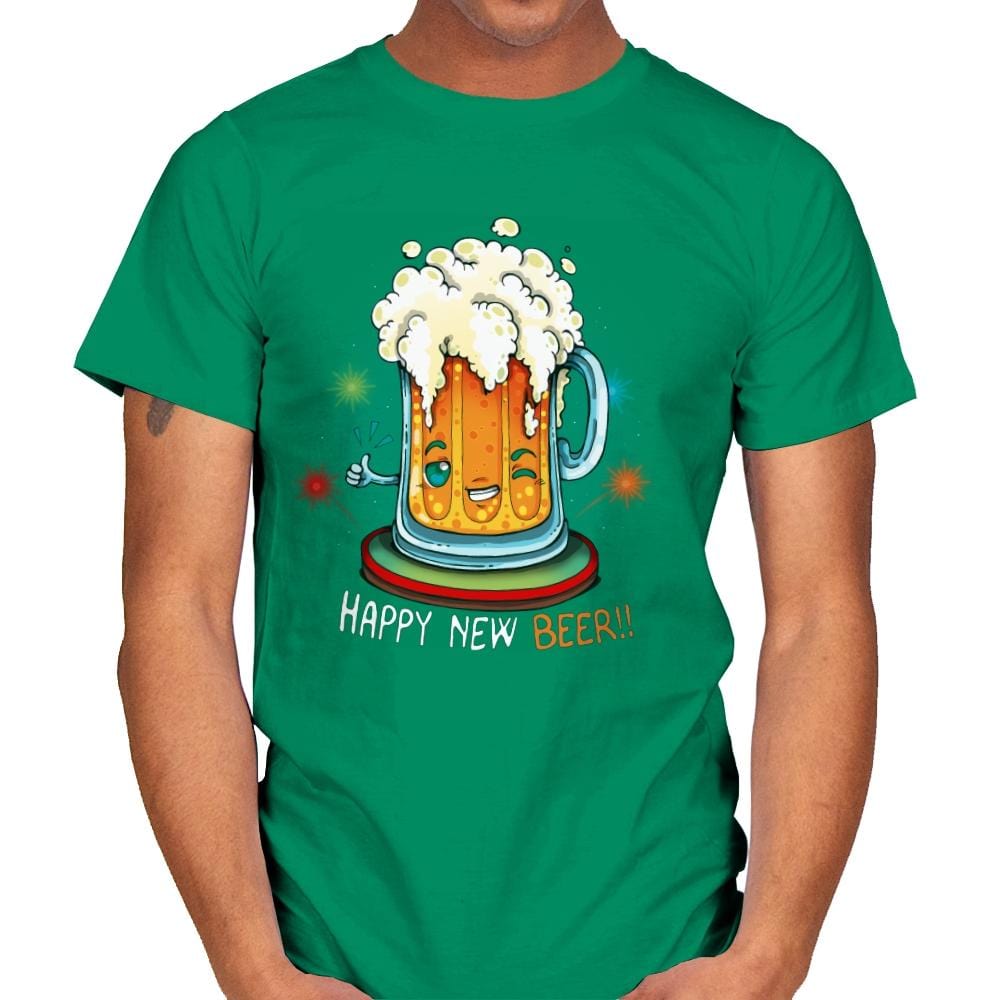Happy New Beer - Mens by RIPT Apparel