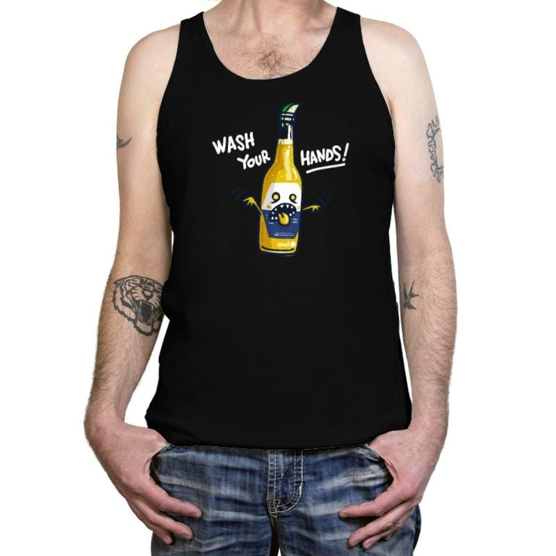 Wash Your Hands - Tanktop by RIPT Apparel