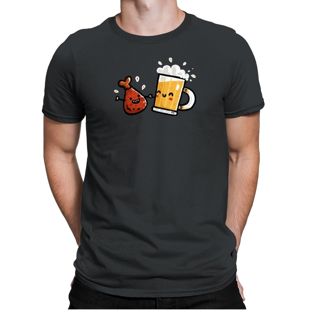 Wings and Beer - Mens Premium by RIPT Apparel