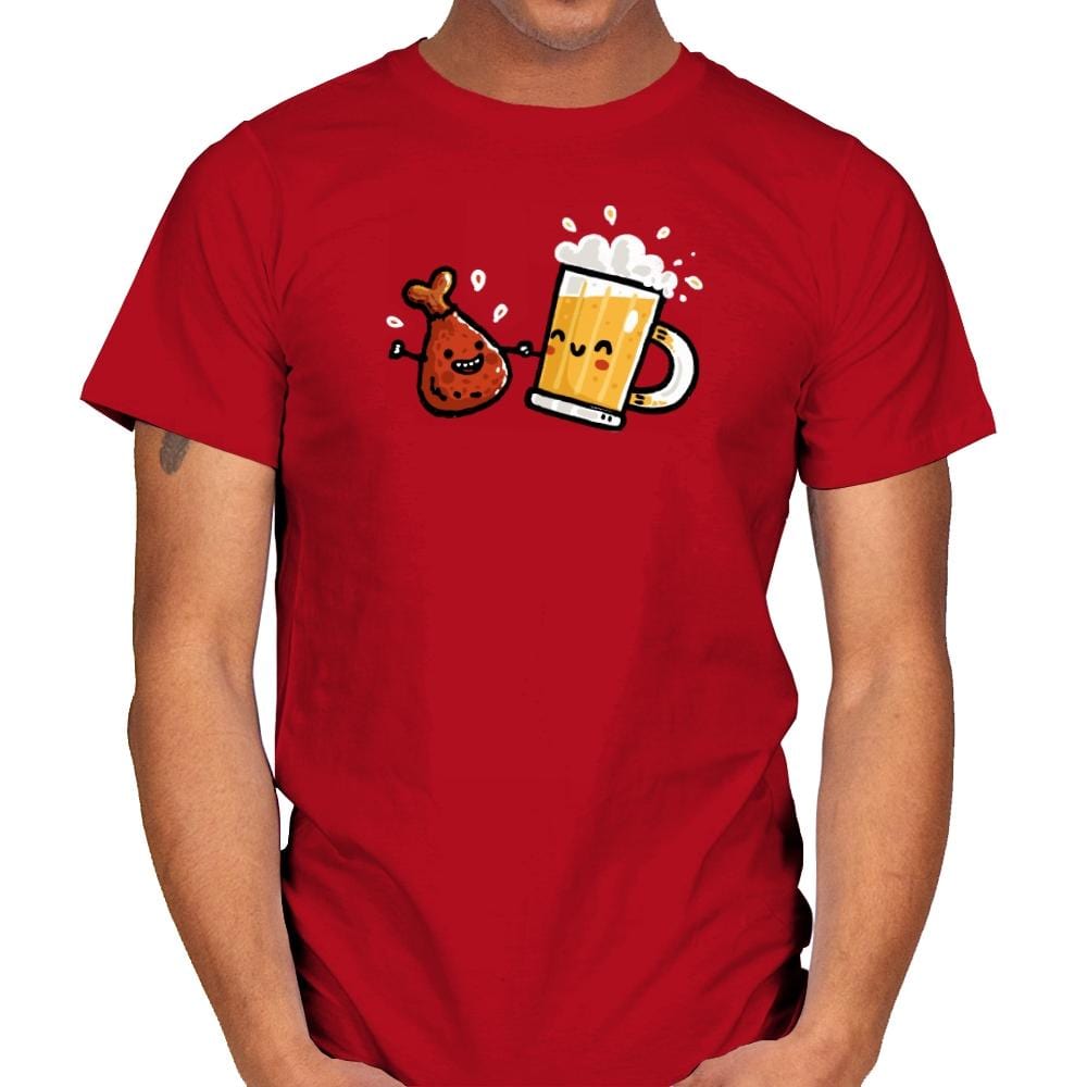 Wings and Beer - Mens by RIPT Apparel