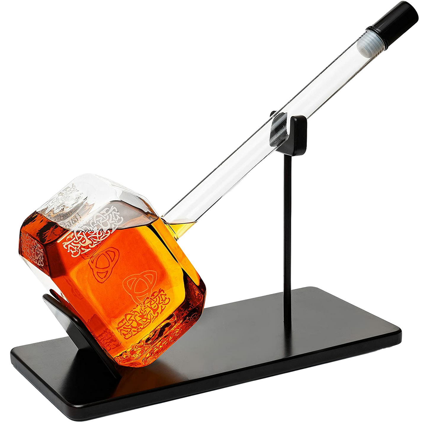 Thors Hammer Whiskey and Wine Decanter (2000ml) - by The Wine Savant