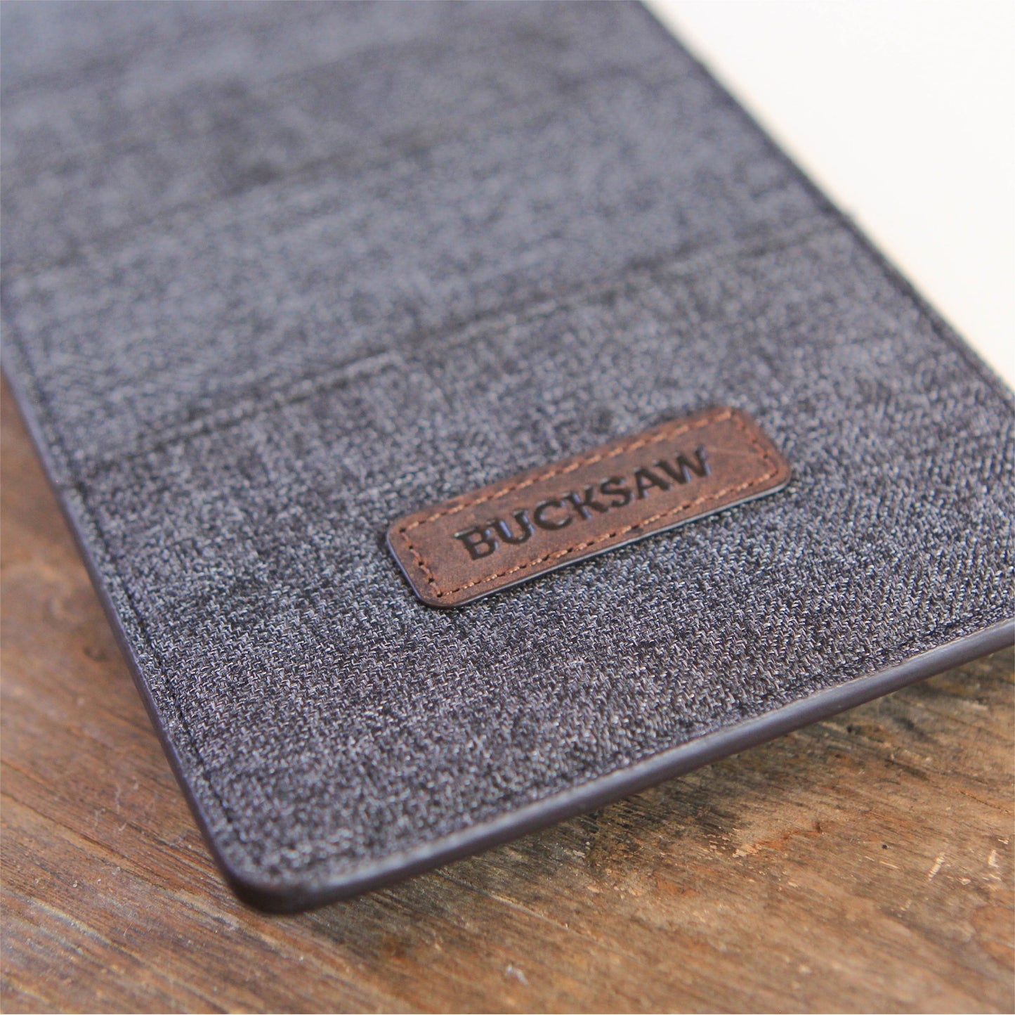 Bucksaw Refillable Brown Leather Journal by Case Elegance