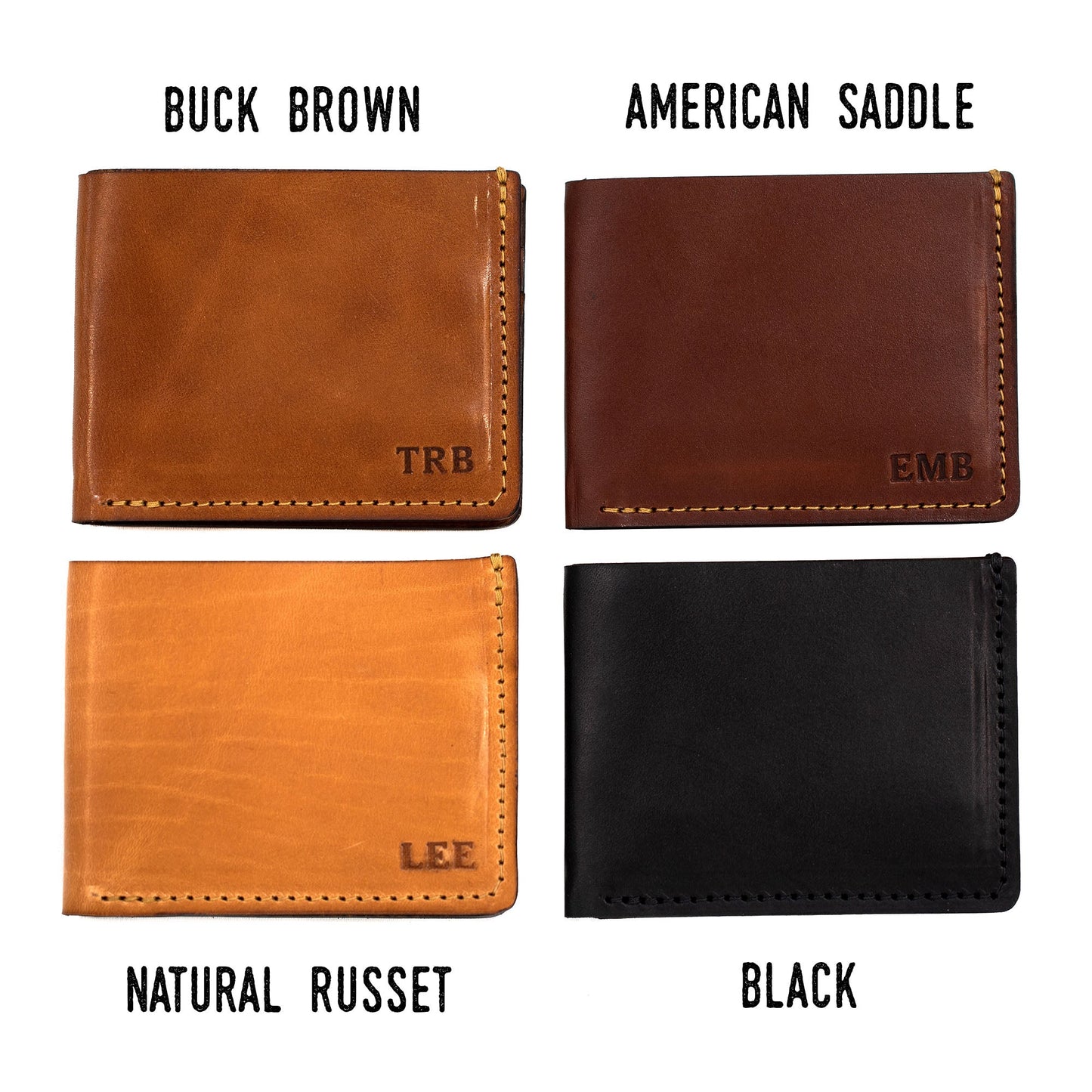 Slim Bifold by Lifetime Leather Co