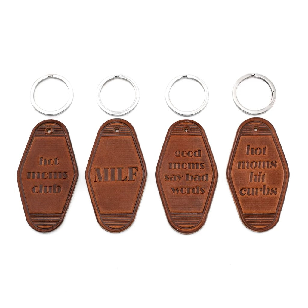 Mom's Keychain by Lifetime Leather Co