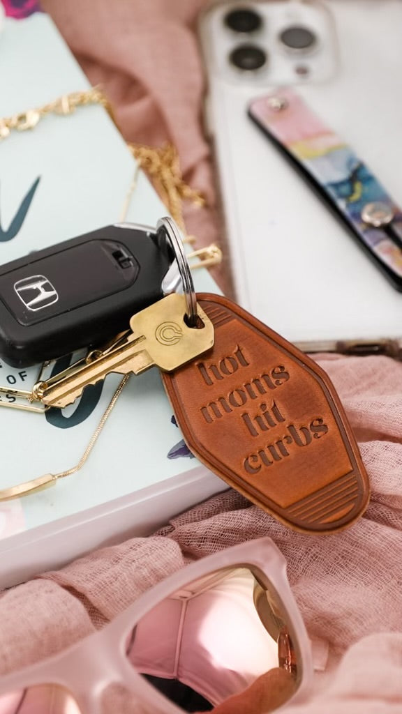 Mom's Keychain by Lifetime Leather Co