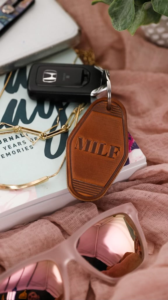 Mom's Keychain by Lifetime Leather Co