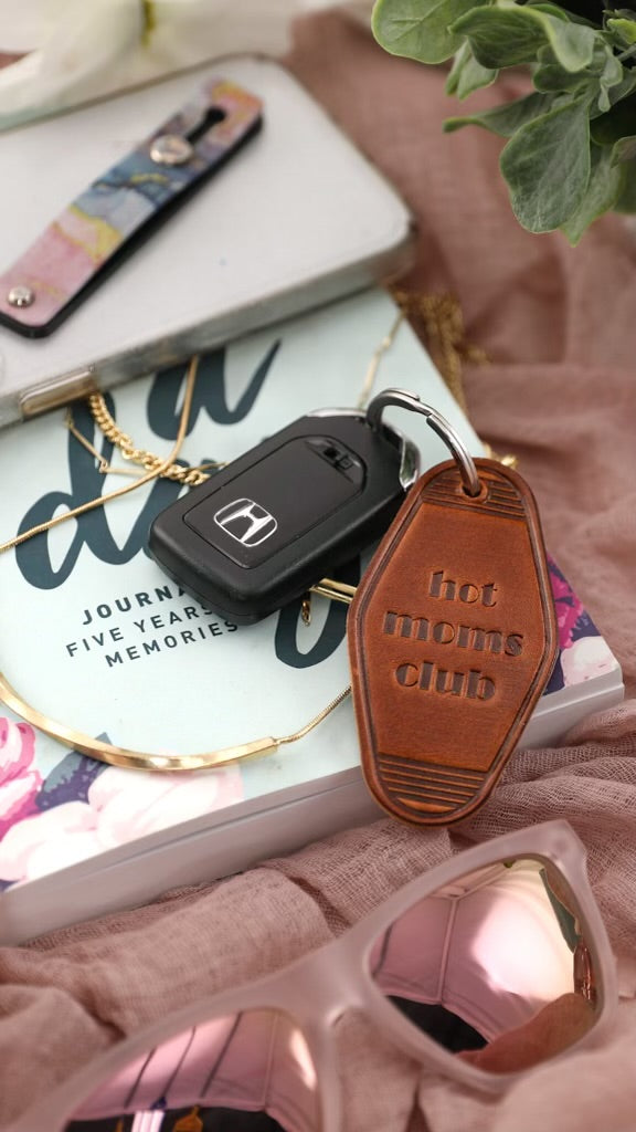 Mom's Keychain by Lifetime Leather Co