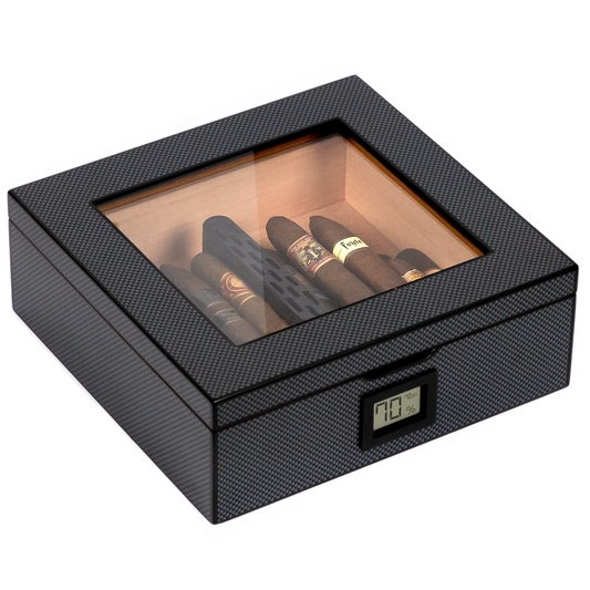 MAG Humidor - Carbon Fiber by Case Elegance