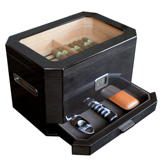 Octodor Glass Top Humidor by Case Elegance