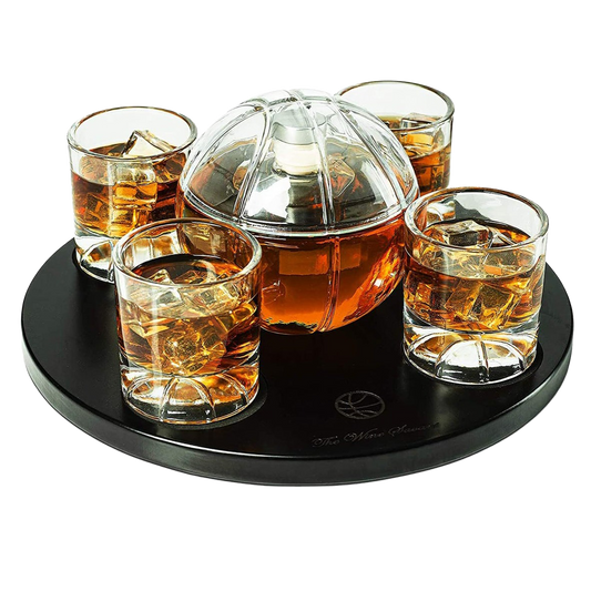 Basketball Decanter Set - by The Wine Savant