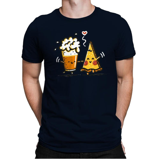 Beer and Pizza - Mens Premium by RIPT Apparel