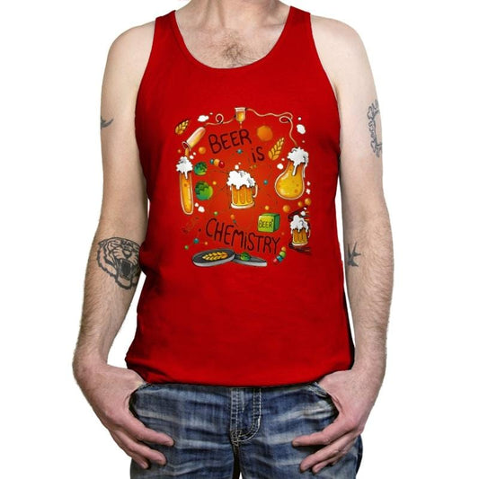 Beer is Chemistry - Tanktop by RIPT Apparel