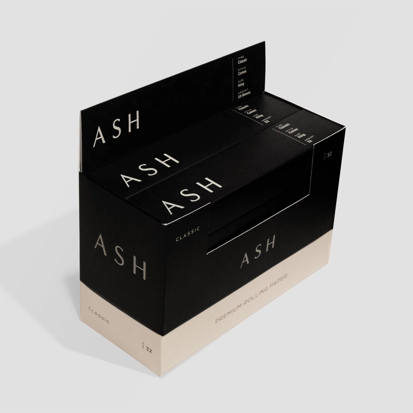 Pre-Rolled Cones | Classic | 32 Count | Box by ASH