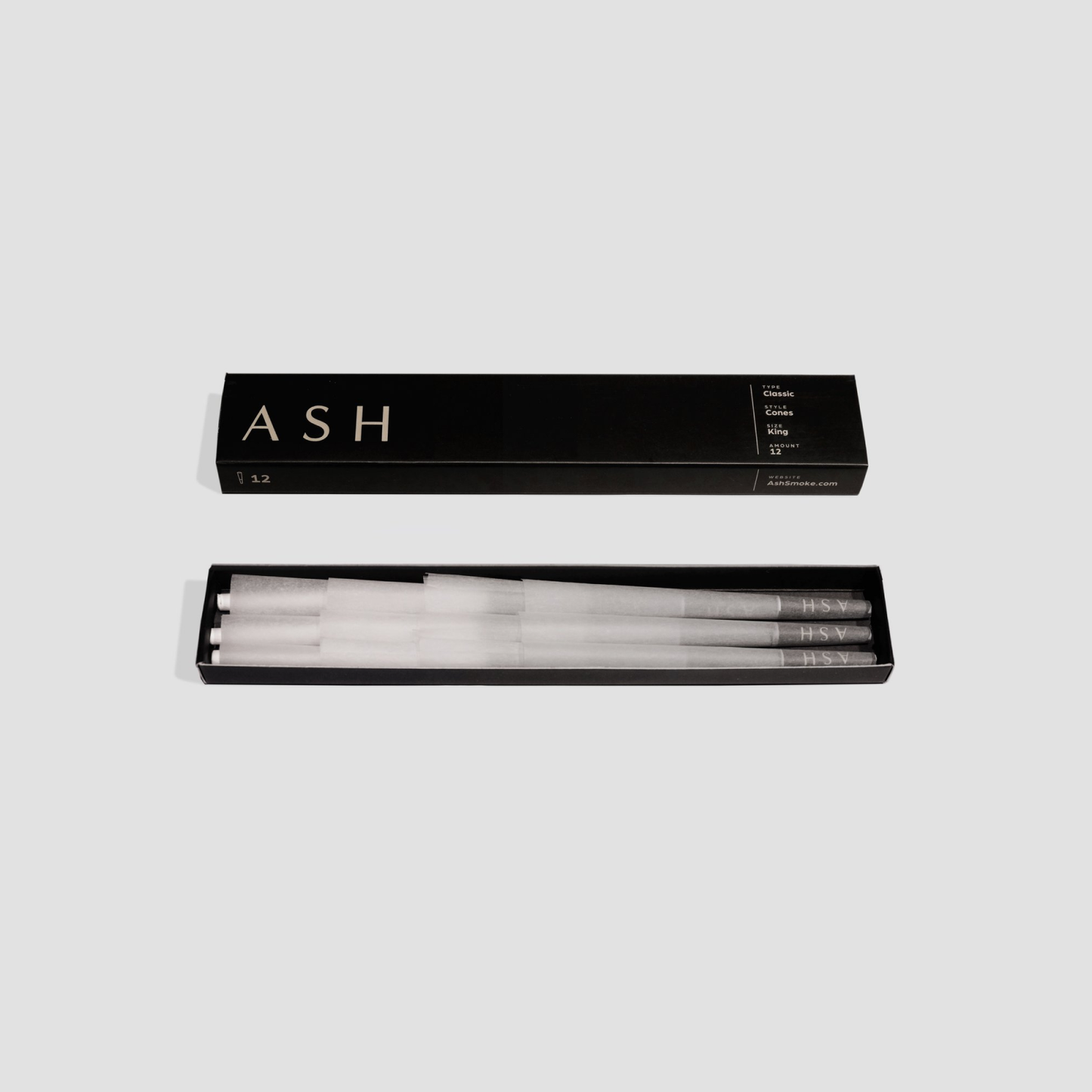 Pre-rolled Cones | Classic | 12 count by ASH