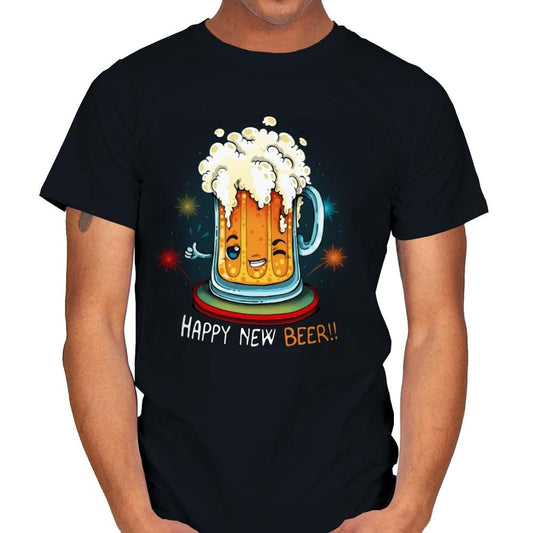 Happy New Beer - Mens by RIPT Apparel