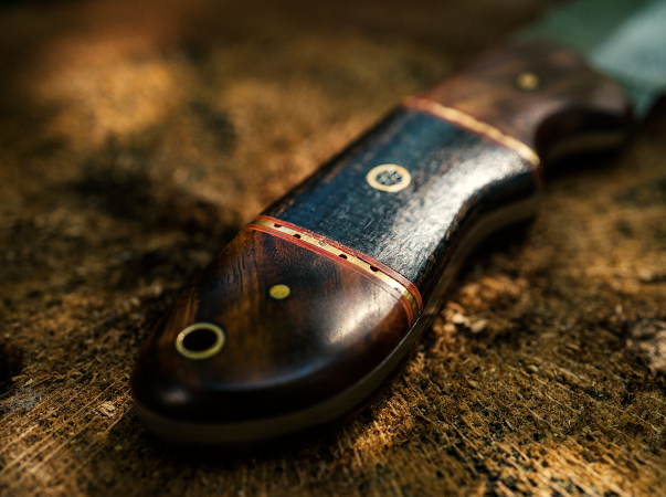 Rosewood Fixed Blade- VG26 by Vintage Gentlemen