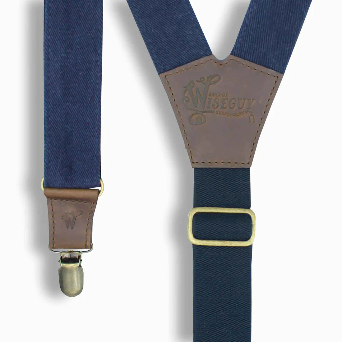 Duck Navy Wide Suspenders