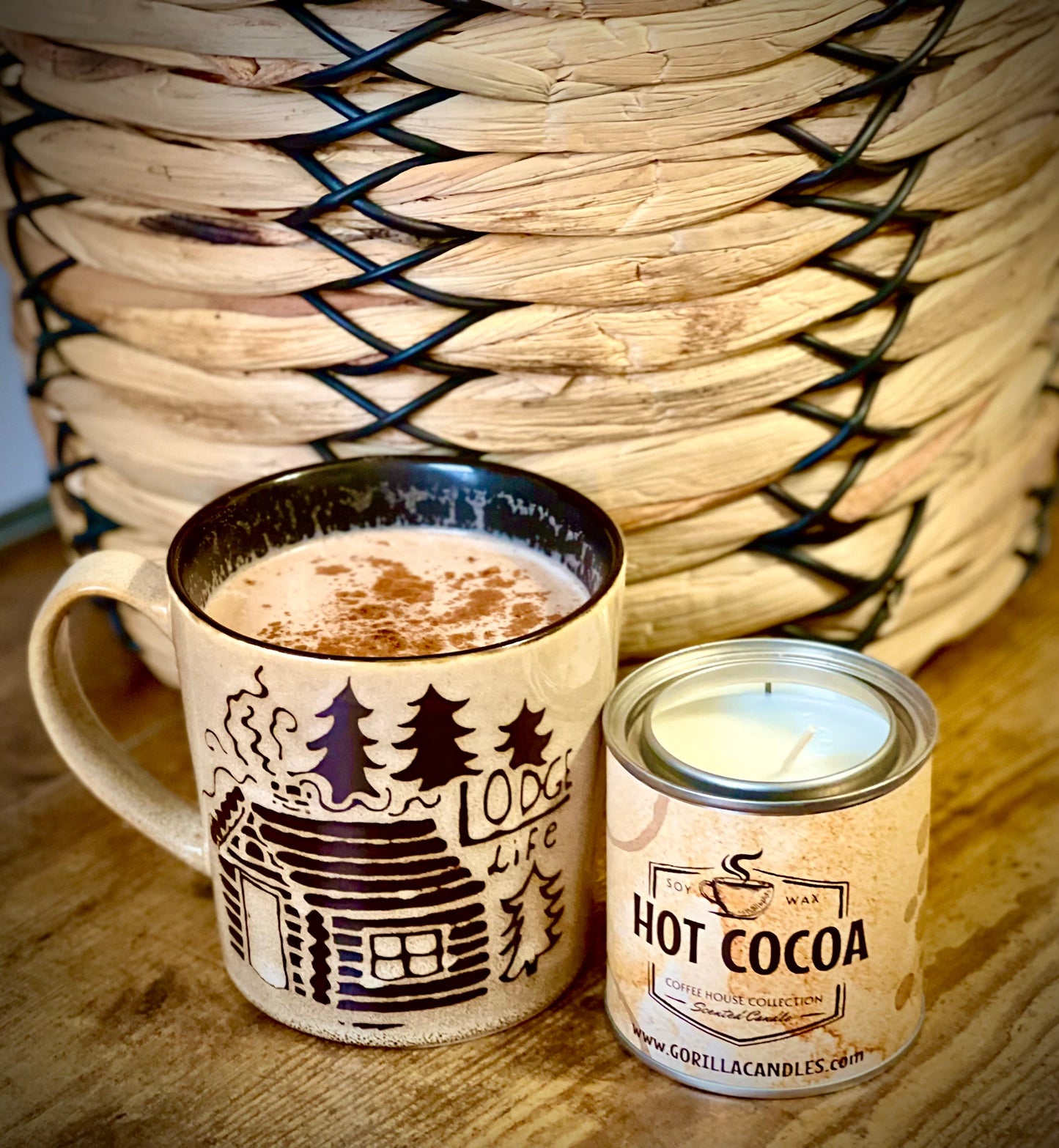 Hot Cocoa Scented Candle by Gorilla Candles™