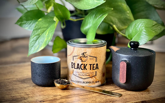 Black Tea Scented Candle by Gorilla Candles™