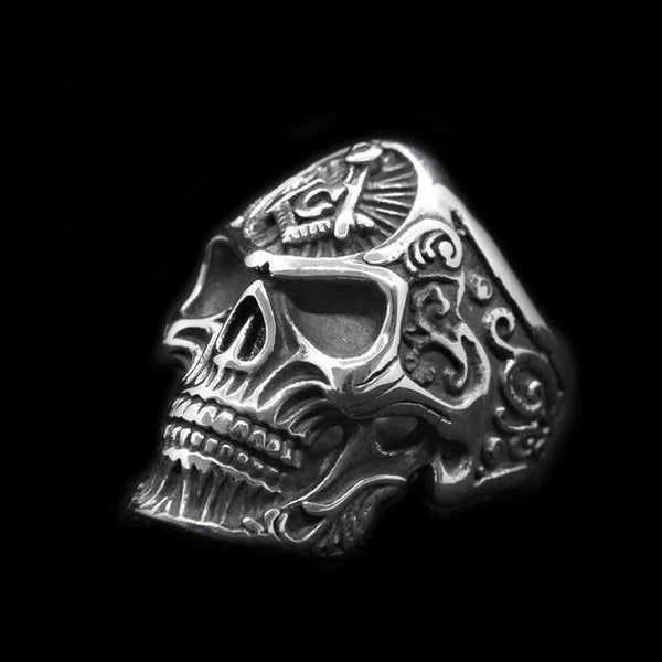 Masonic Skull Ring