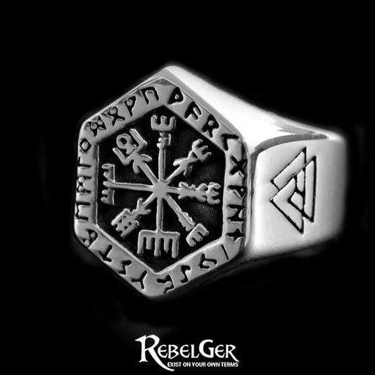 Viking Compass Ring