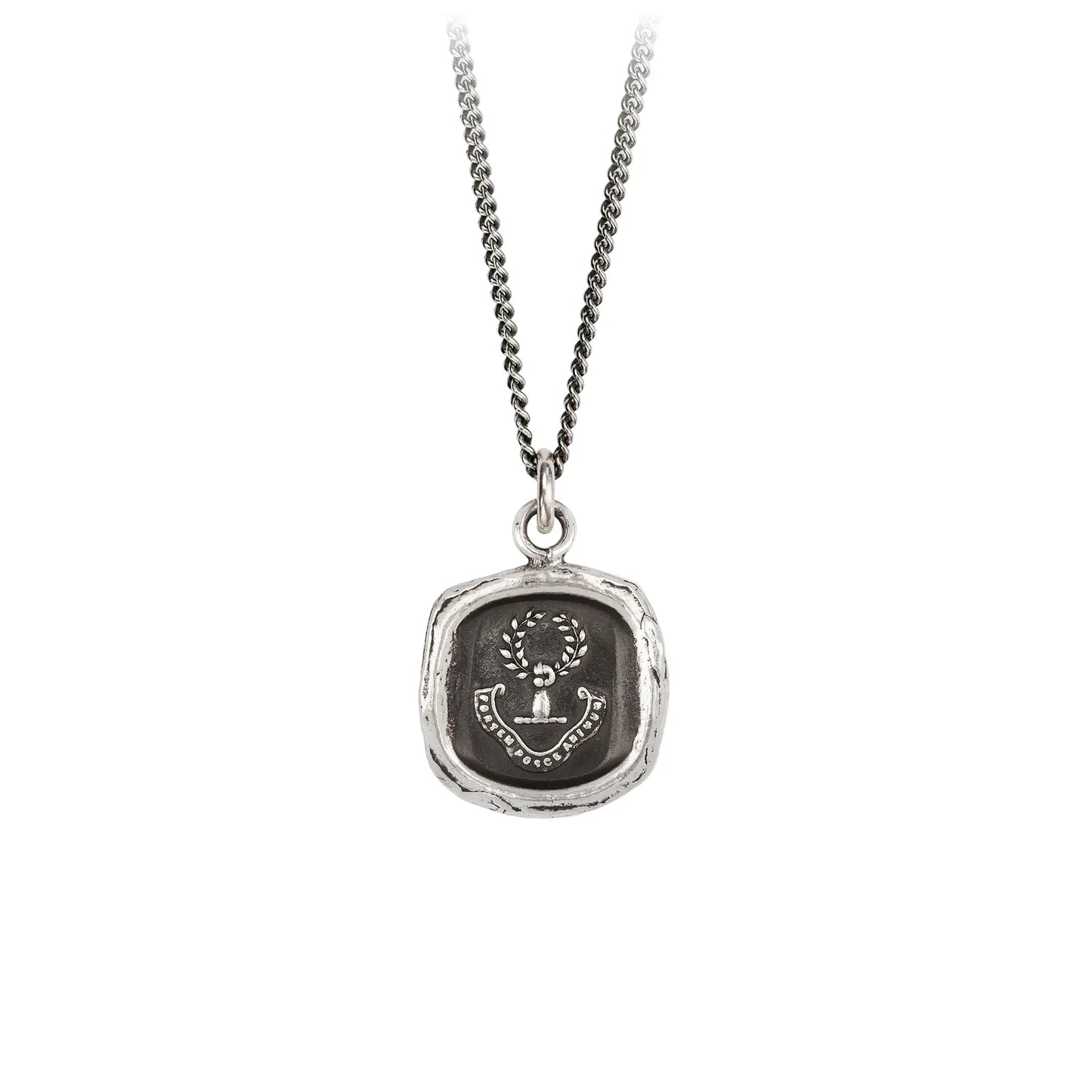 “Inner Strength” Silver Talisman by Vintage Gentlemen