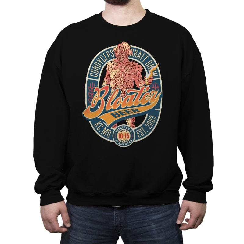 Bloater Beer - Crew Neck Sweatshirt by RIPT Apparel