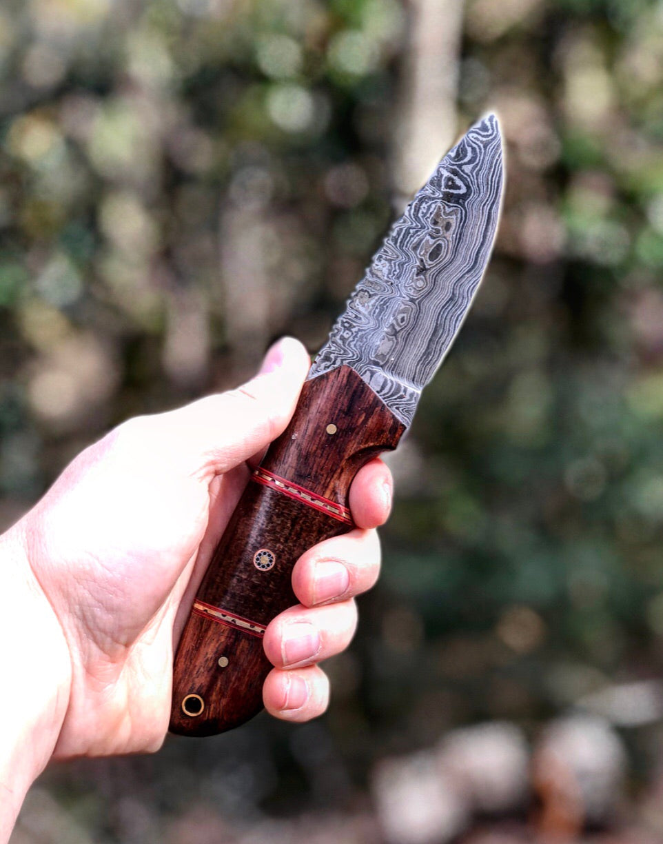 Rosewood Fixed Blade- VG26 by Vintage Gentlemen