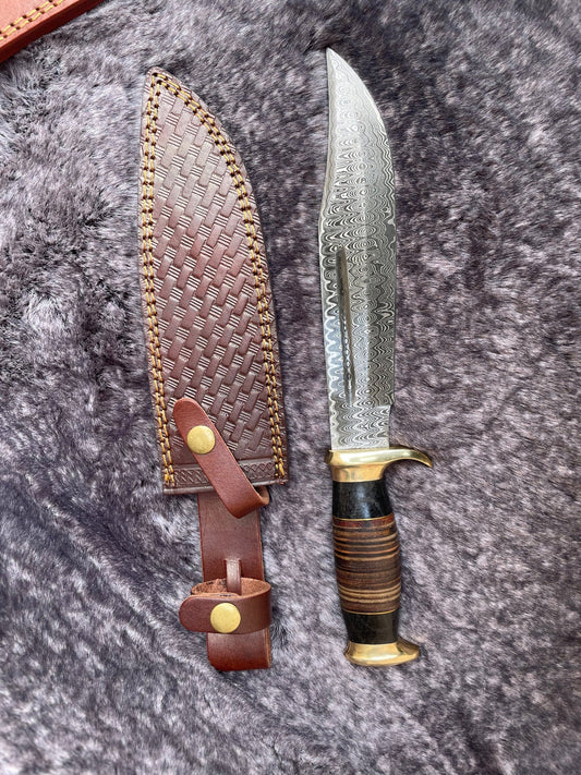 TD-309 LEATHER BOWIE