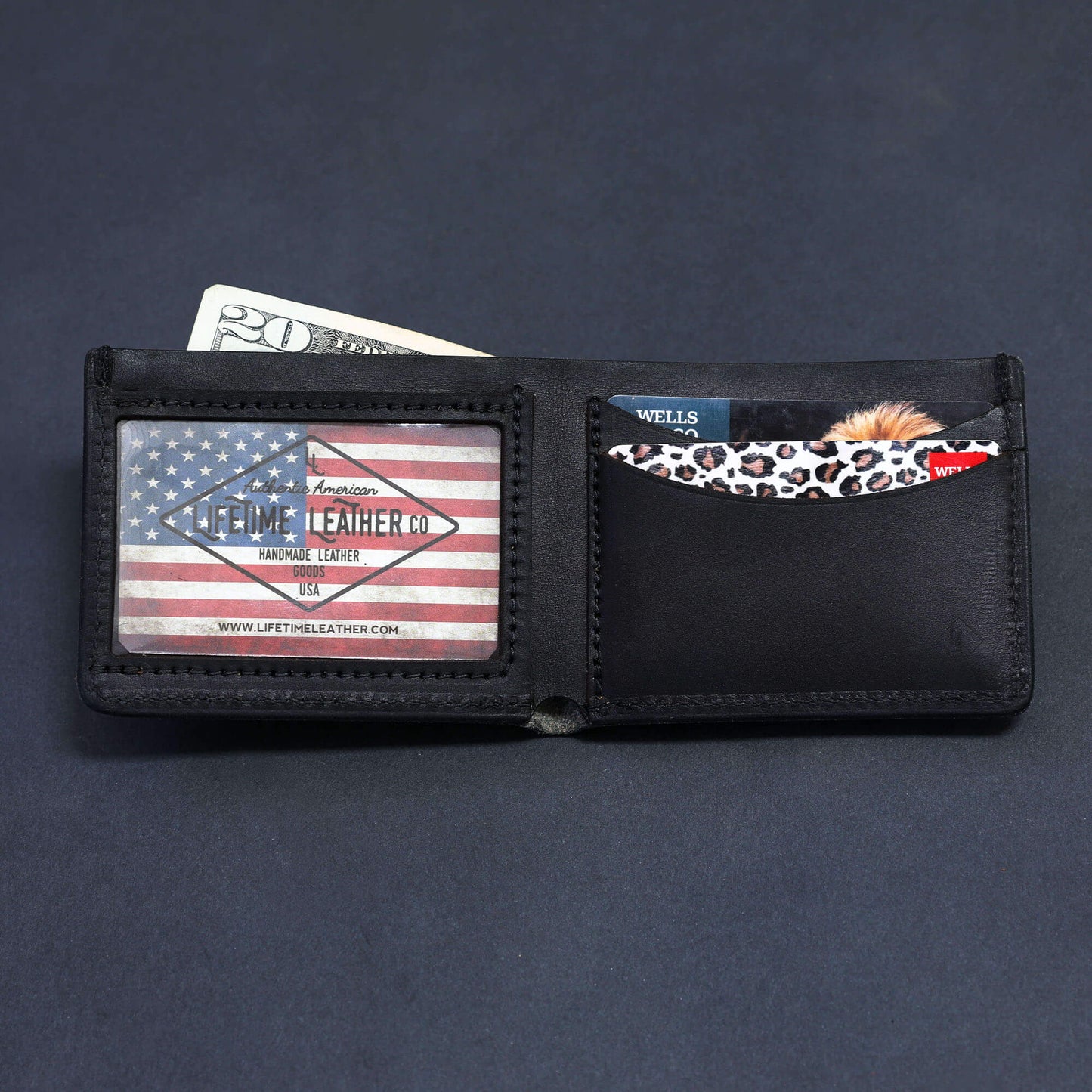 Slim Bifold by Lifetime Leather Co