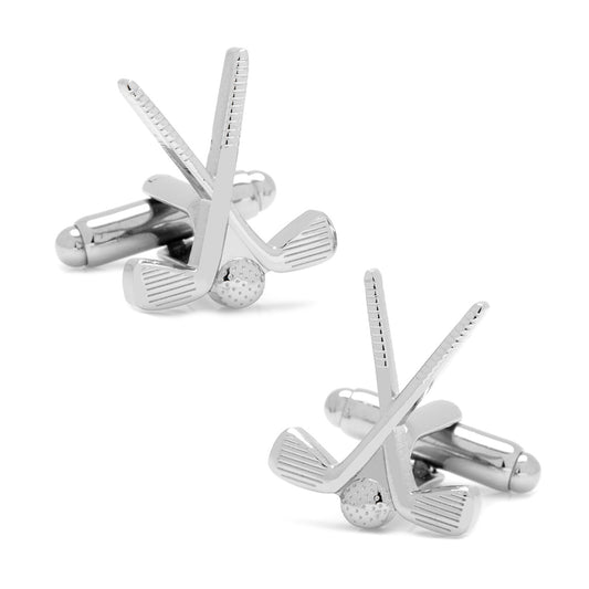 Golf Clubs Cufflinks