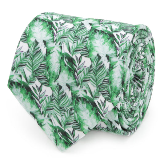 Palm Leaf Menâ€™s Tie