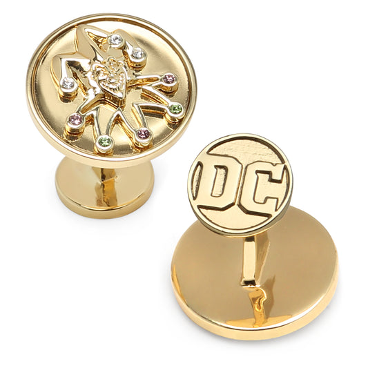 Gold Joker Cufflinks