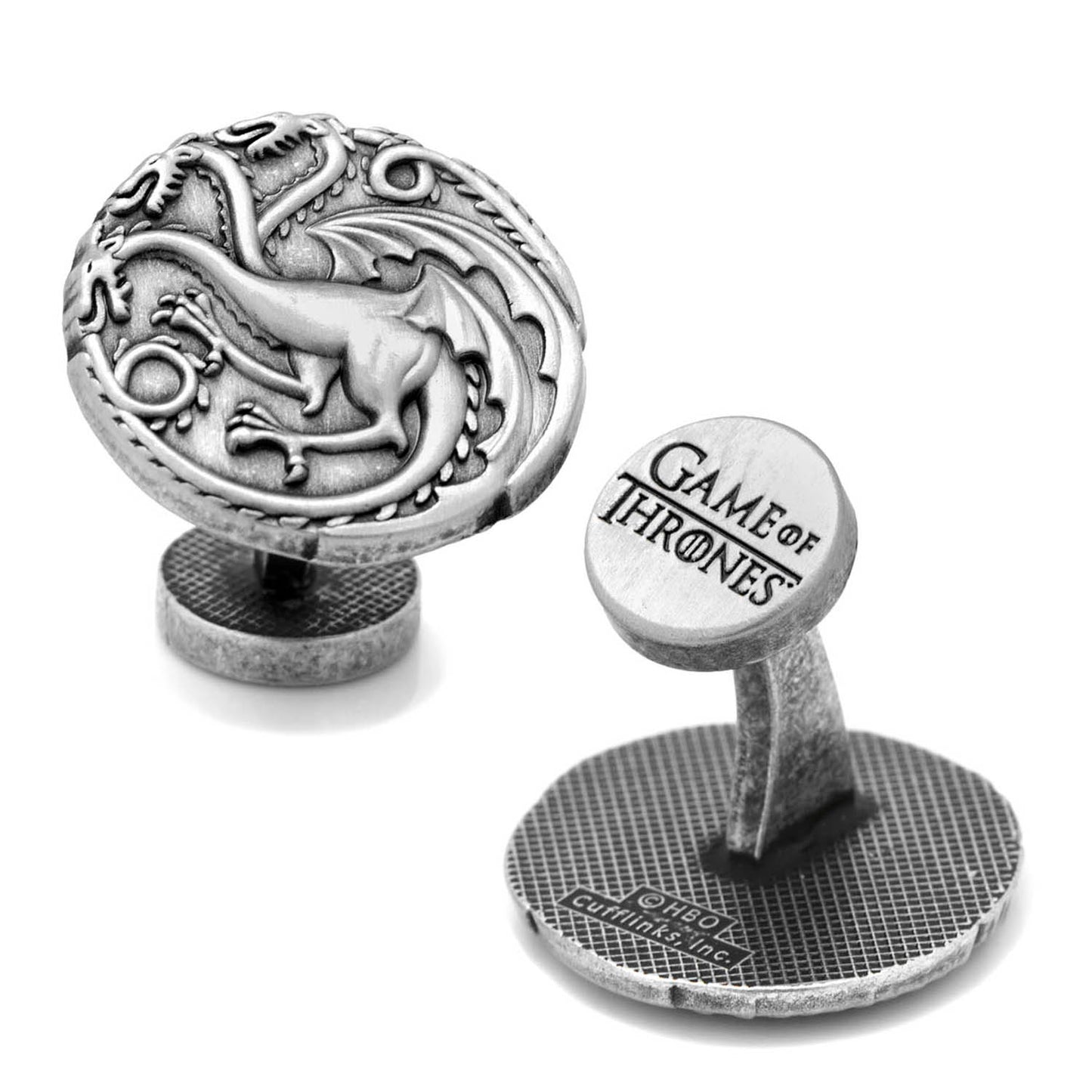 Targaryen Three Headed Dragon Sigil Cufflinks