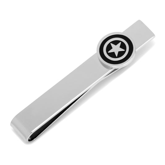 Captain America Silver Tie Bar