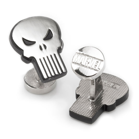 The Punisher Silver Cufflinks