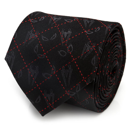 Spider-Man Eyes Diamond Men's Tie