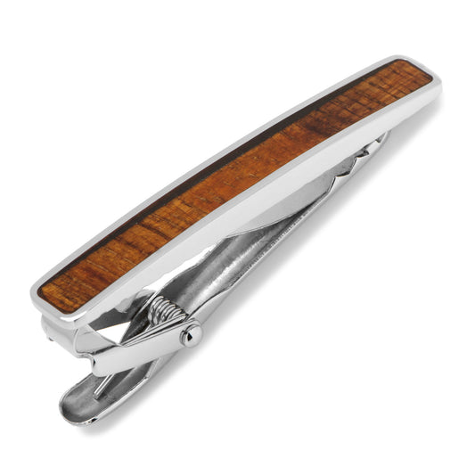 Stainless Steel Wood Tie Clip