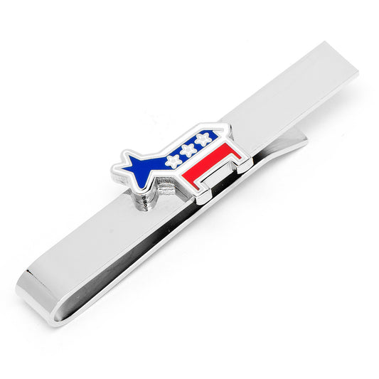 Democratic Donkey Tie Bar