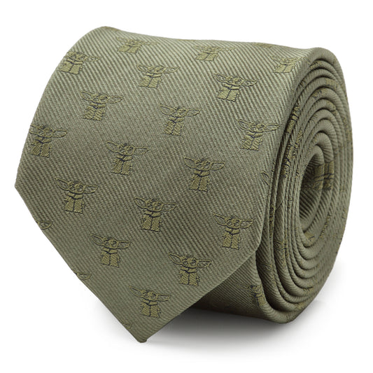 The Child Sage Green Men's Tie